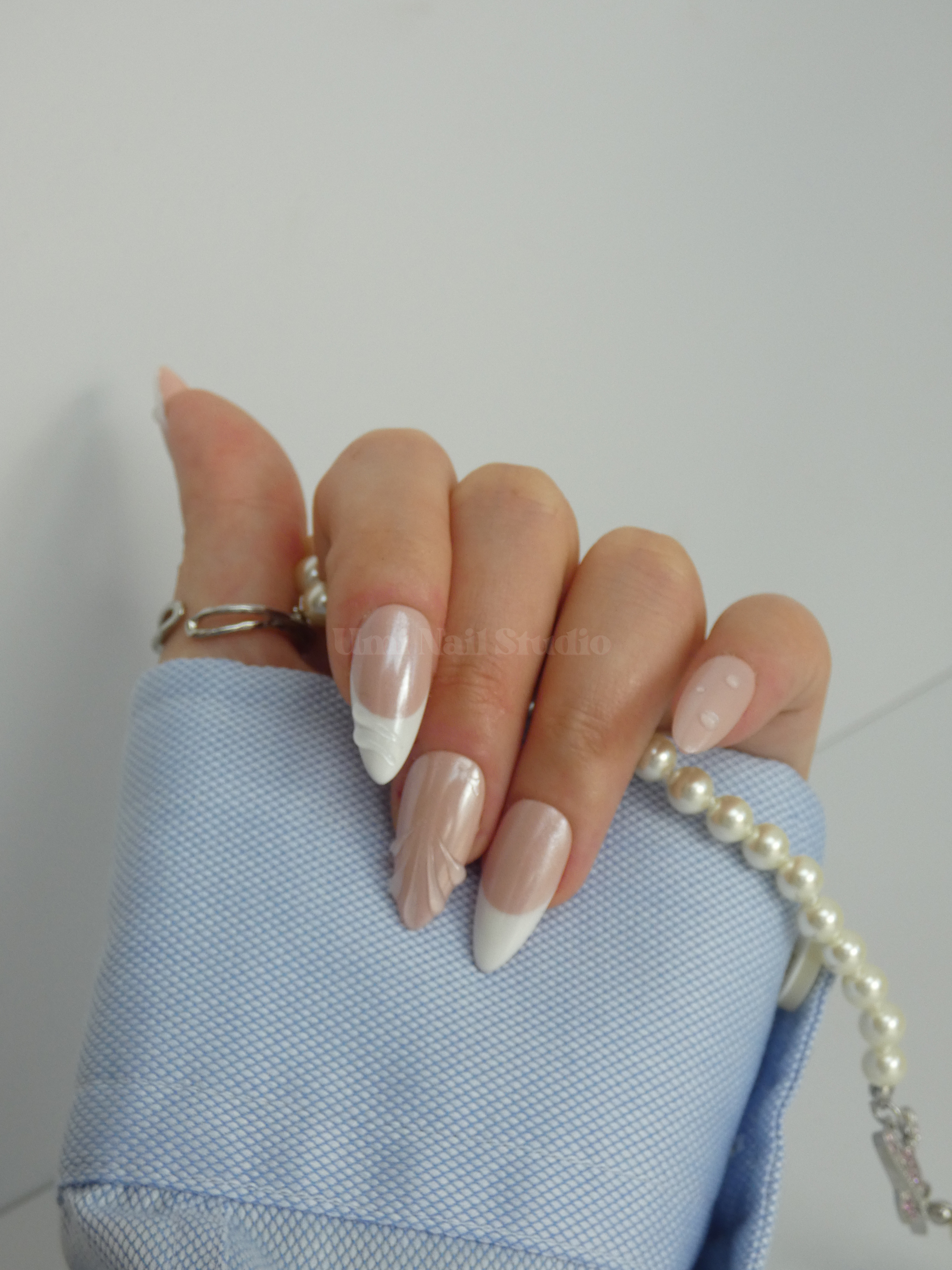 Tear Pearl French Press-Ons