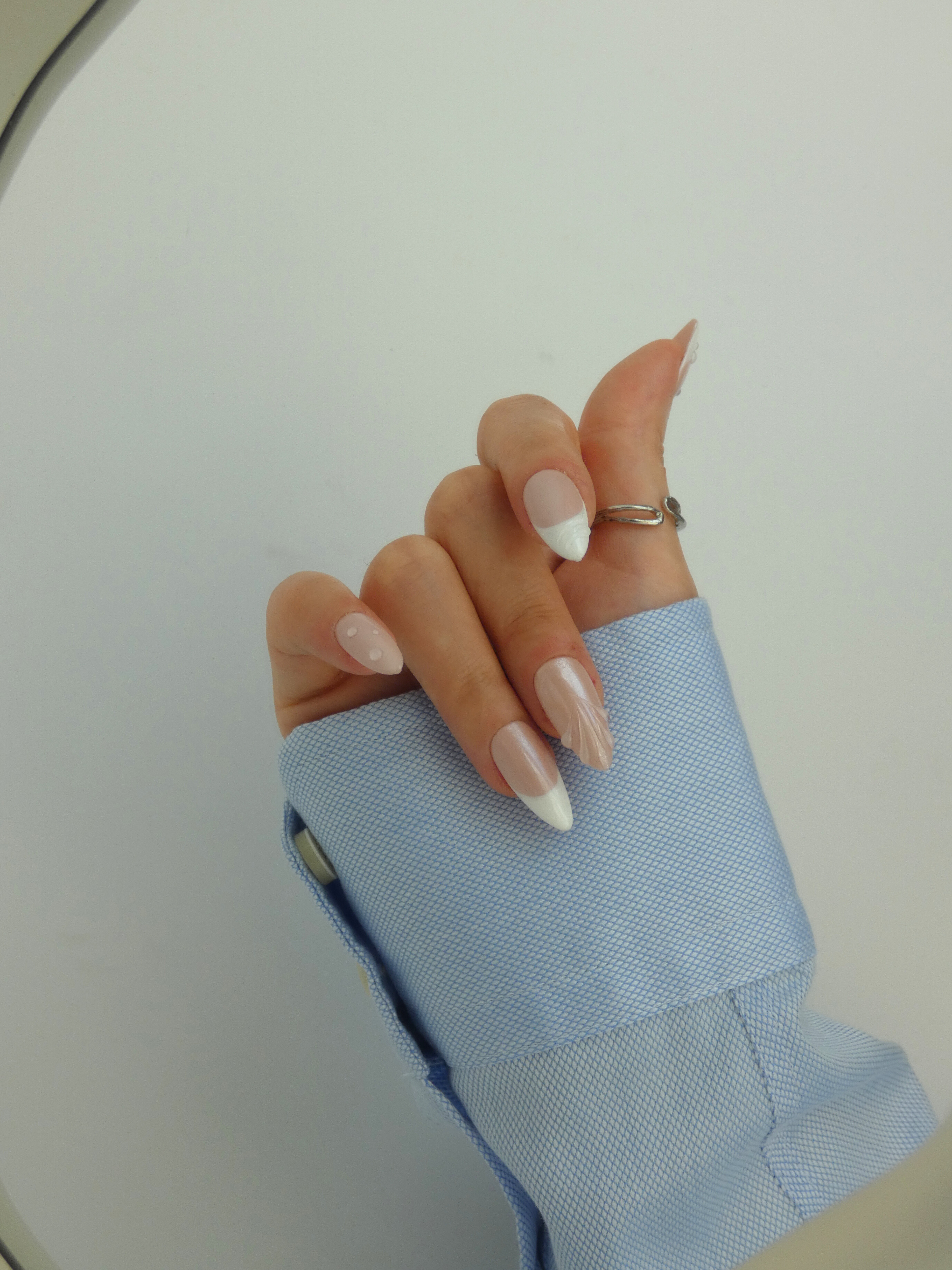 Tear Pearl French Press-Ons